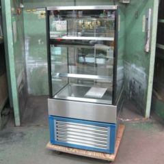 中古】冷蔵ショーケース 大和冷機 CO-03SHOT-DB 幅670×奥行640×高さ