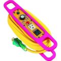 日動 スピードコントローラー100V ハンドリールタイプ屋内型 10m アース付 サーキットブレーカ付/SHE102