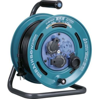 ハタヤ 屋外用レインボーリール 単相100V 30m/GE30