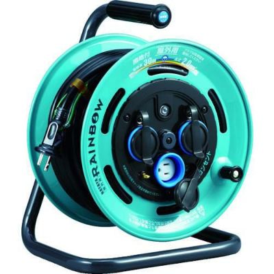 ハタヤ 屋外用レインボーリール 単相100Vアース付 30m/GE30K