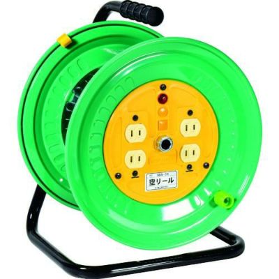 日動 空リール 100V 屋内型 コンセント4個付 /NDN04