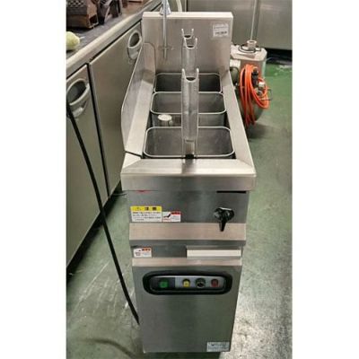 中古】電気冷凍麺釜 マルゼン MREK-026 幅255×奥行600×高さ800 三相