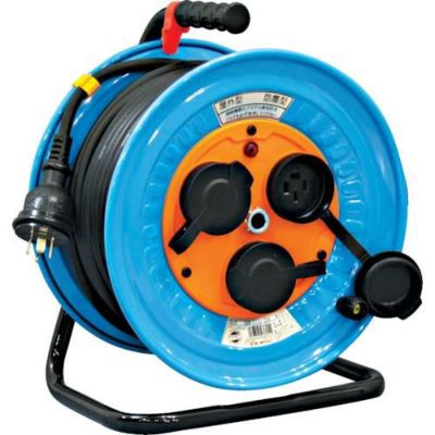 日動 電工ドラム 防雨防塵型三相200V 3.5sq電線アース付 30m/DNWE330F20A