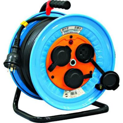 日動 電工ドラム 防雨防塵型三相200V アース付 30m/DNWE33020A