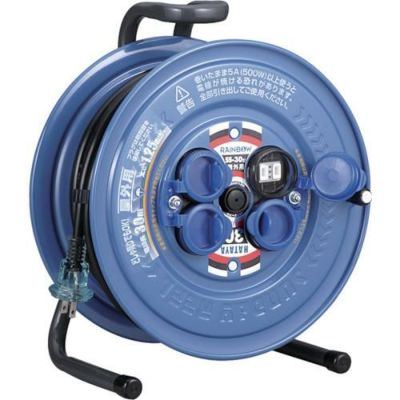 ハタヤ 防雨型コードリール サンデーレインボーリール 単相100V 30m/SS30