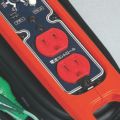 日動 ハンドリール 電流コントロールリール 100V 3芯×10m 黒 アース付/HRCE102