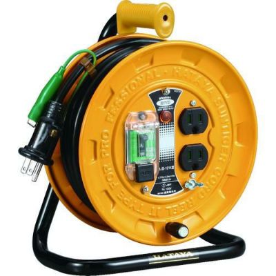 ハタヤ JT-3型ブレーカーリール 単相100V 10m アース付/BJ3101K