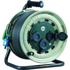 ハタヤ 屋外用 サンタイガーレインボーリール 単相100Vアース付 50m/GX501K