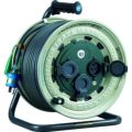 ハタヤ 屋外用 サンタイガーレインボーリール 単相100Vアース付 50m/GX501K