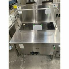 業務用/新品】電気湯煎器(汁用) 幅350×奥行750×高さ750mm【送料