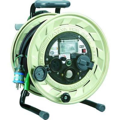 ハタヤ 大容量メタルセンサー（金属感知機能付）リール 単相100V 20m/MSS231KV