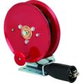 Reelex 手動巻アースリール 0.75SQ×21m 50Aアースクリップ付/ER421M