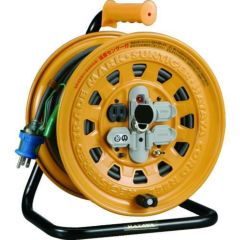 ハタヤ 温度センサー付コードリール 単相100V 30mアース付・ブレーカー付/BG301KXS