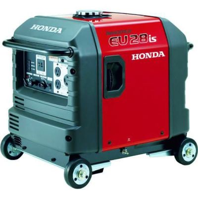 HONDA 正弦波インバーター搭載発電機 2.8kVA（交流/直流）セル付/車輪付/EU28IS1JNA3