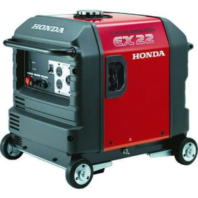 HONDA サイクロコンバーター搭載発電機 2.2kVA（交流専用）車輪付/EX22K1JNA3
