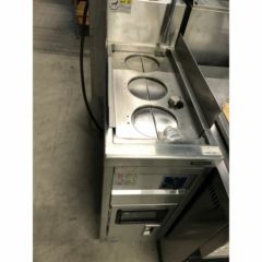 業務用/新品】【タニコー】ガス生そば釜 TGK-1 幅900×奥行1150×高さ780