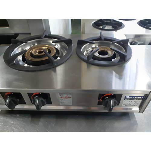 684-1) マルゼン 業務用 ガステーブル 卓上 2口コンロ M-212C 2019年製