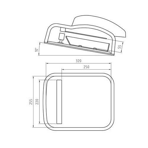 【TOSEI】真空包装器 卓上型 HVP-282 幅320×奥行575×高さ620mm