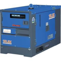 デンヨー 防音型ディーゼルエンジン発電機 13/15kVA（50/60Hz）/TLG15LSX