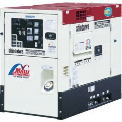 デンヨー 防音型ディーゼルエンジン発電機 6.5/7.5kVA（50/60Hz）/TLG7