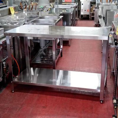 中古】作業台 BGなし 幅1200×奥行600×高さ800 【送料別途見積
