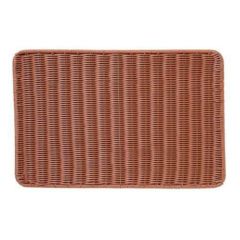 樹脂バスケットシリーズ［プリート］ すのこ DS113 56型 ブラウン 【同梱グループA】