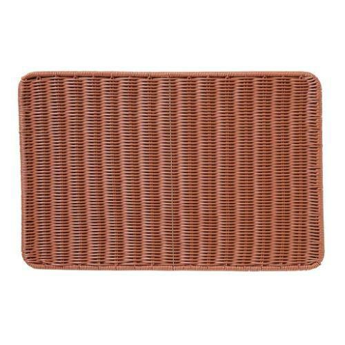 樹脂バスケットシリーズ［プリート］ すのこ DS113 56型 ブラウン 【同梱グループA】