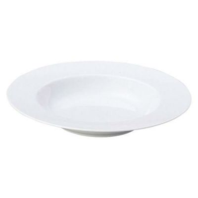 スープ皿 【プリーマホワイト薄型 ワイドリム28cmスープ】 高さ45mm×直径:280【グループB】【プロ用】