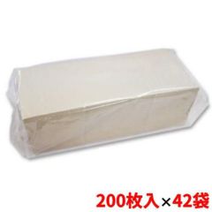 TB 業務用ペーパータオル BR小判  200枚 42袋入り