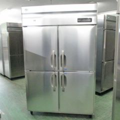 中古】4ドア縦型冷凍庫 ホシザキ HF-90A3-ML 幅900×奥行800×高さ1890 