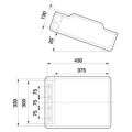 【TOSEI】真空包装機 卓上型 シール有効寸法300mm（上下） ガス封入機能付 V-307G? 幅390×奥行635×高さ730mm