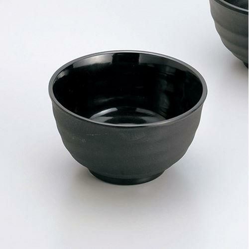 飯器(小)黒(メラミン) (5個入)