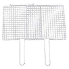 焼アミ30cm 合わせ シングルハンドル クロームメッキEBM 【 業務用 】【 同梱グループA 】