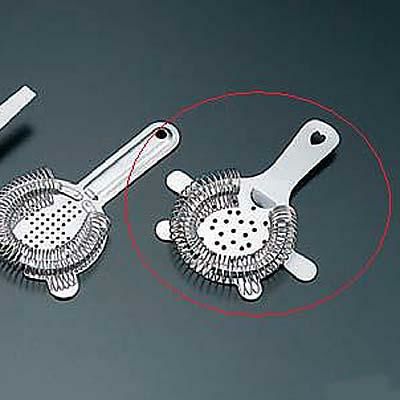 ミキシングストレーナー 小 耳付 18-0 AG