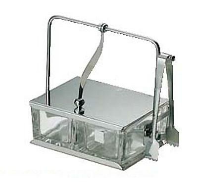 薬味入れ(ガラス中子付) No552 トング付