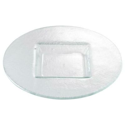皿 【クリア 24cmリム正角丸皿】Vassano 高さ20mm×直径:240・内角:100【グループB】【プロ用】