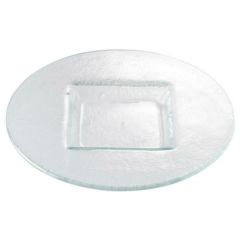 皿 【クリア 24cmリム正角丸皿】Vassano 高さ20mm×直径:240・内角:100【グループB】【プロ用】