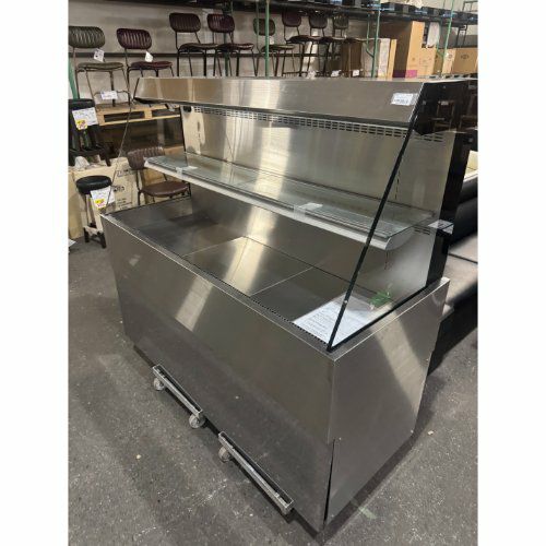 中古】対面ショーケース OPCL1500 幅1509×奥行850×高さ1450 三相