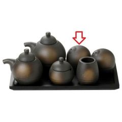 塩入 【黒備前 塩入(1穴)】 高さ54mm×直径:58【グループB】【プロ用】