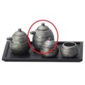 汁次 【黒銀彩 玉子汁次(大)】 高さ83mm×(手付・はみ出し部分含む)サイズ:77・直径:70【グループB】【プロ用】
