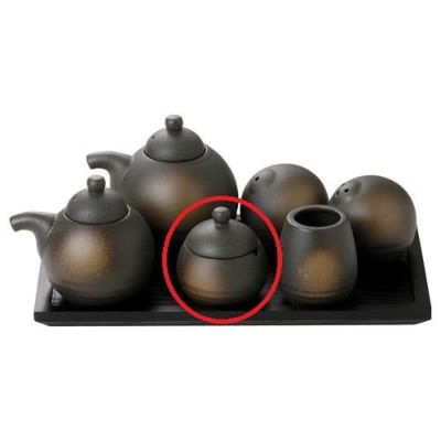 辛子入 【黒備前 辛子入】 高さ60mm×直径:56【グループB】【プロ用】