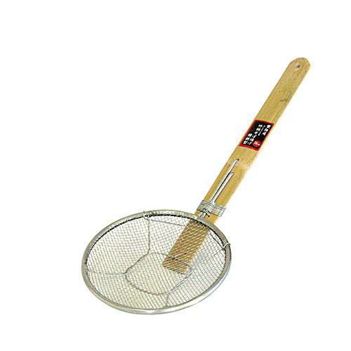 SD 18-8竹柄そば揚げ 横型 18cm /外径φ180×柄長295mm
