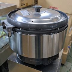 中古】ガス炊飯器 5升 リンナイ(Rinnai) RR-550C 幅569×奥行485×高さ