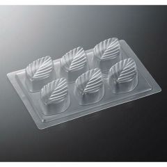 CSゼリー型6P 木の葉(PP-05)