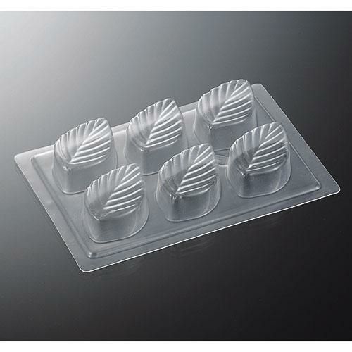 CSゼリー型6P 木の葉(PP-05)