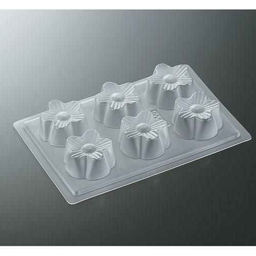 CSゼリー型6P 桔梗(PP-09)