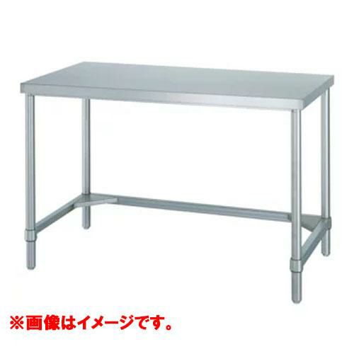 【シンコー】【受注生産品】アジャスト付・三方枠仕様　作業台　奥行：750mm　型式：WTN-18075