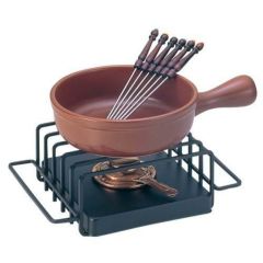 チーズフォンデュセット T-210 陶器鍋付
