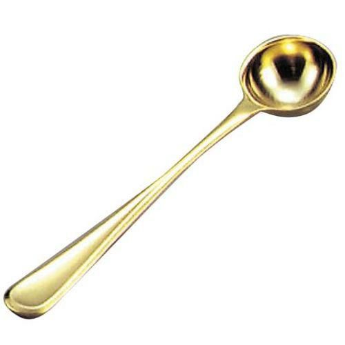 コーヒーメジャースプーン ピアス 金 18-8 6cc