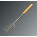 チョコレートフォーク No.3 木柄 4本刃